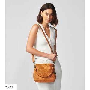 NWT Wanderers Travel Co  THE TRENTINO CROSSBODY Leather Handbag Crossbody Strap